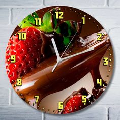 Настенные часы Бруталити Еда Шоколад - 9153