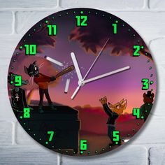 Настенные часы Бруталити Night in the Woods - 9055