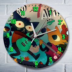 Настенные часы Бруталити Night in the Woods - 9056