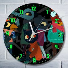Настенные часы Бруталити Night in the Woods - 9057