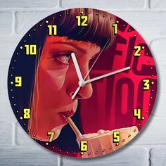 Настенные часы Бруталити Кино Криминальное чтиво - 9106