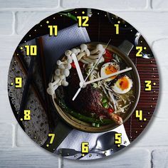 Настенные часы Бруталити Лапша - 9154