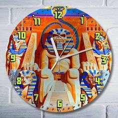 Настенные часы Бруталити Музыка Iron Maiden - 9016