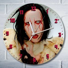 Настенные часы Бруталити Музыка Marilyn Manson - 9015