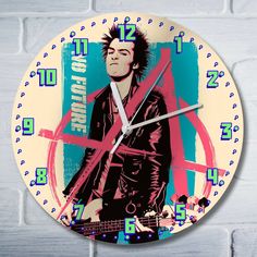Настенные часы Бруталити Музыка Sex Pistols - 9002