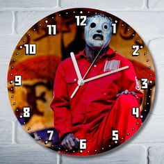 Настенные часы Бруталити Музыка Slipknot - 9019