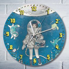 Настенные часы Бруталити небо - 9113