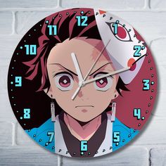 Настенные часы Бруталити клинок рассекающий демонов - 9011