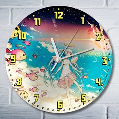 Настенные часы Бруталити хатсуна мику - 9116