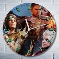 Настенные часы Бруталити Baldurs Gate 3 - 9074