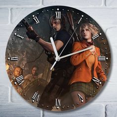 Настенные часы Бруталити Resident Evil IV - 9088