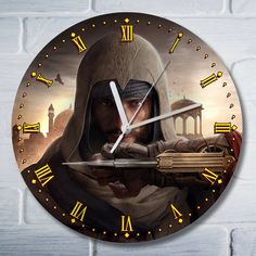 Настенные часы Бруталити Assassins creed mirage - 9039