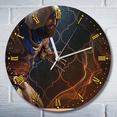 Настенные часы Бруталити Assassins creed mirage - 9041