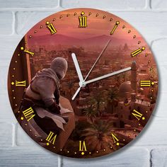 Настенные часы Бруталити Assassins creed mirage - 9044