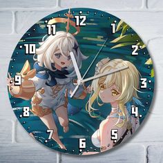 Настенные часы Бруталити Genshin Impact - 9098