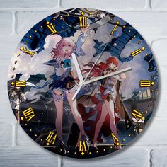 Настенные часы Бруталити Honkai star rail - 9045