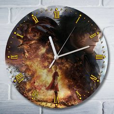 Настенные часы Бруталити Игры Final Fantasy 16I - 9049
