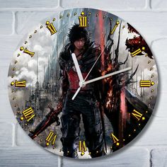 Настенные часы Бруталити Игры Final Fantasy 16I - 9051