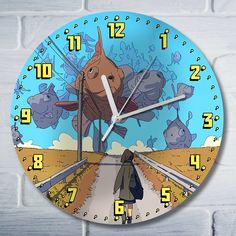 Настенные часы Бруталити Иллюстрация Дракон - 9185