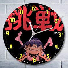 Настенные часы Бруталити Музыка Gorillaz - 9014