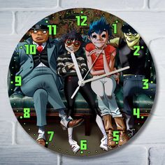 Настенные часы Бруталити Музыка Gorillaz - 9021