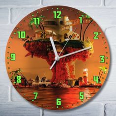 Настенные часы Бруталити Музыка Gorillaz - 9023