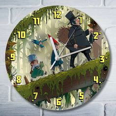 Настенные часы Бруталити мультover garden wall - 9186