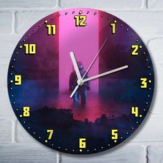 Настенные часы Бруталити Облака Косонавт - 9125