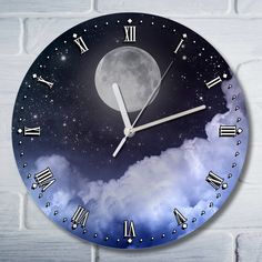 Настенные часы Бруталити Облака небо - 9126