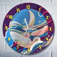 Настенные часы Бруталити Облака небо - 9107