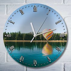 Настенные часы Бруталити Пейзаж Озеро - 9140