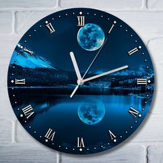 Настенные часы Бруталити пейзаж Скалы - 9137