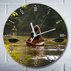 Настенные часы Бруталити Спорт Байдарка - 9143