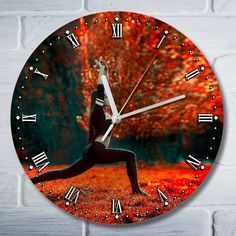 Настенные часы Бруталити Спорт Йога - 9148