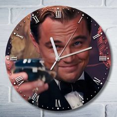 Настенные часы Бруталити актеры леонардо ди каприо - 10364