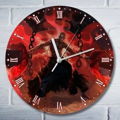 Настенные часы Бруталити блич - 10098