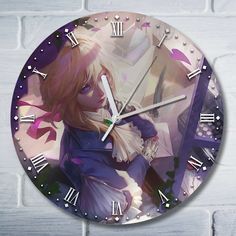 Настенные часы Бруталити Вайолет Эвергарден - 10133