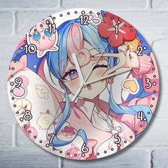 Настенные часы Бруталити мику хацунэ - 10070