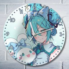 Настенные часы Бруталити мику хацунэ - 10076