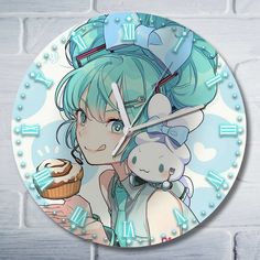 Настенные часы Бруталити мику хацунэ - 10306