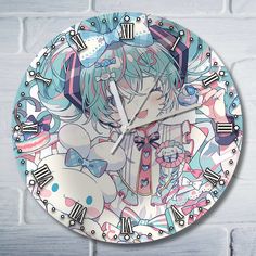 Настенные часы Бруталити мику хацунэ - 10307