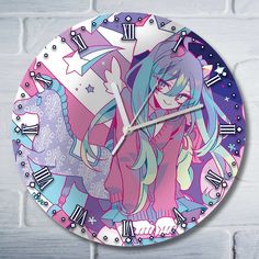 Настенные часы Бруталити мику хацунэ - 10309