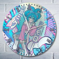 Настенные часы Бруталити мику хацунэ - 10315