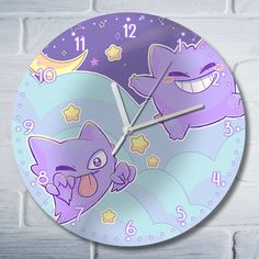 Настенные часы Бруталити покемон - 10365