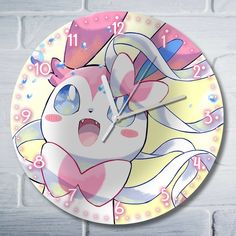 Настенные часы Бруталити покемон - 10369