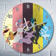 Настенные часы Бруталити покемон - 10370