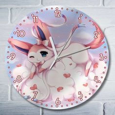 Настенные часы Бруталити покемон - 10371