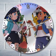 Настенные часы Бруталити покемон - 10380