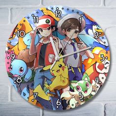 Настенные часы Бруталити покемон - 10384