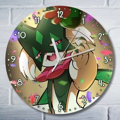 Настенные часы Бруталити покемон - 10385